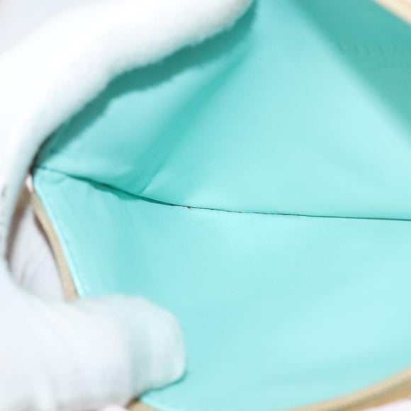 TIFFANY&Co. Reversible Tote Bag Leather Suede Gold Tone Auth 105966