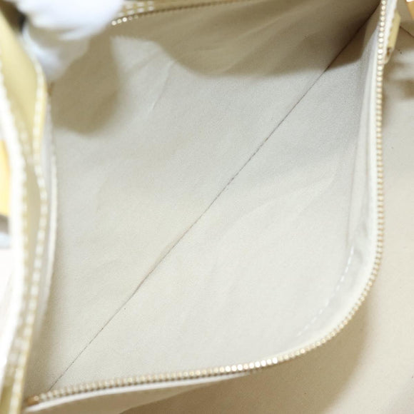 LOUIS VUITTON Monogram Vernis Wilshire MM Hand Bag Broncorail M91441 Auth 115613