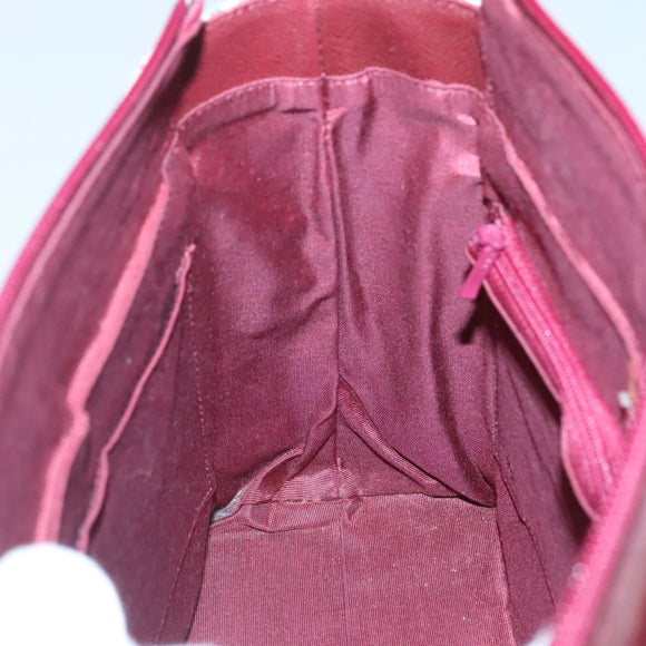 BURBERRY Nova Check Tote Bag Canvas Beige Gold Auth 118162