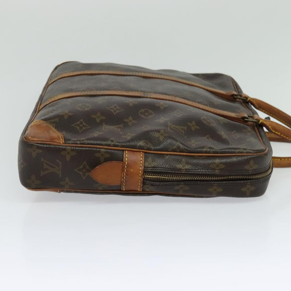 LOUIS VUITTON Monogram Porte Documents Voyage Business Bag M52005 LV Auth 119502