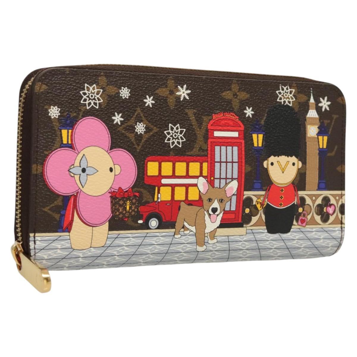 小物 LOUIS VUITTON LOUIS VUITTON Monogram Vivienne Zippy Wallet Long Wallet M80861 LV