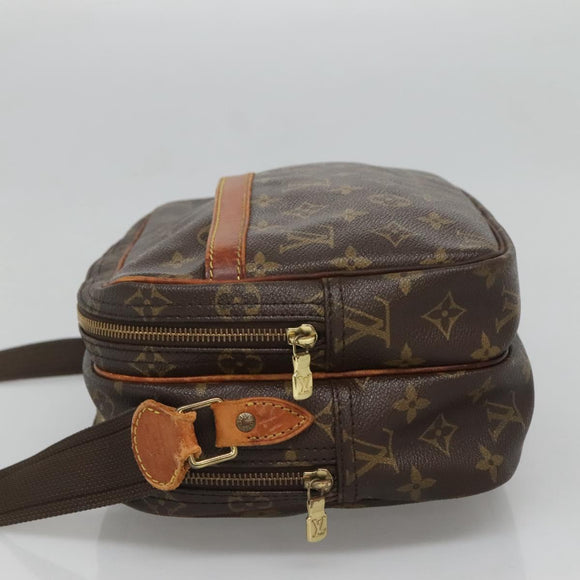 LOUIS VUITTON Monogram Reporter PM Shoulder Bag M45254 LV Auth 123602