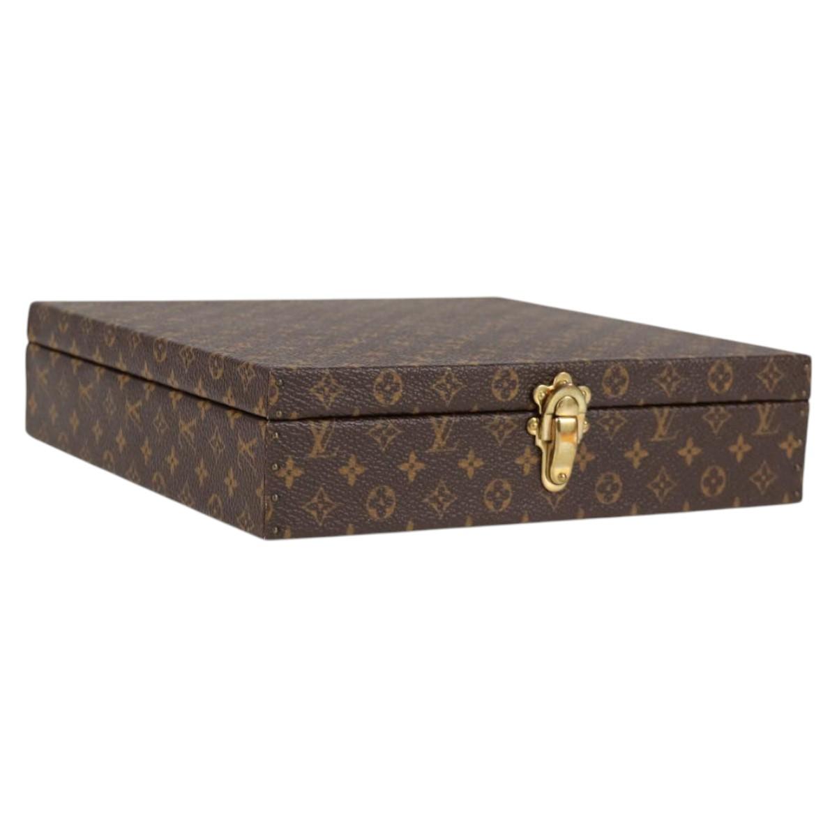 Louis Vuitton アクセサリーケース モノグラム LOUIS VUITTON Monogram Jewelry case Jewelry Box LV Auth 125659AV