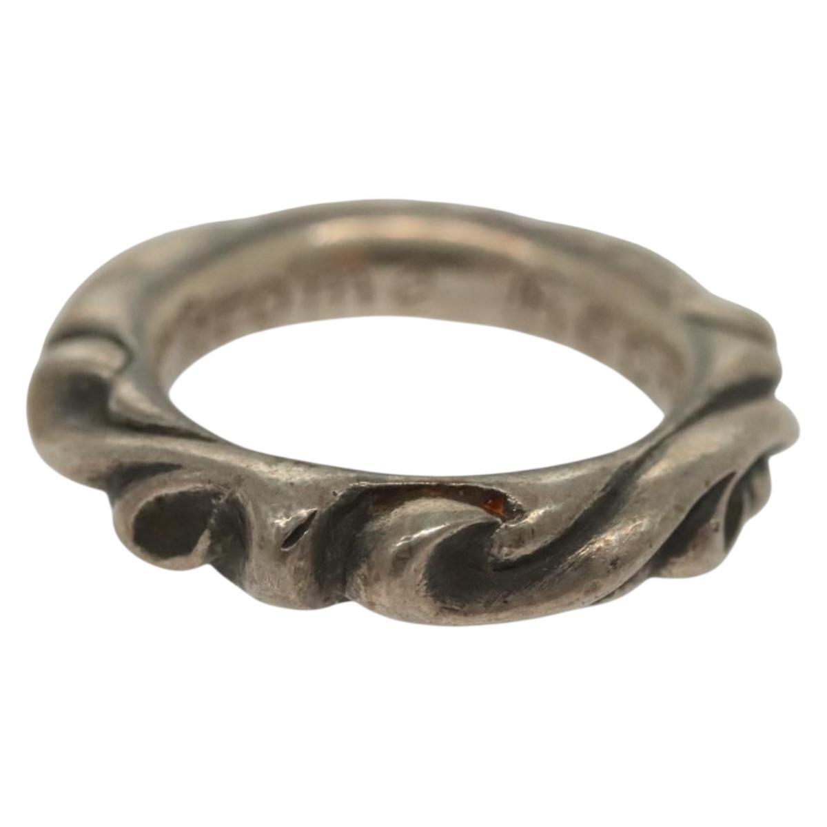 Chrome Hearts Scroll Band Ring Ag925 Silver Auth 138890M | Brand