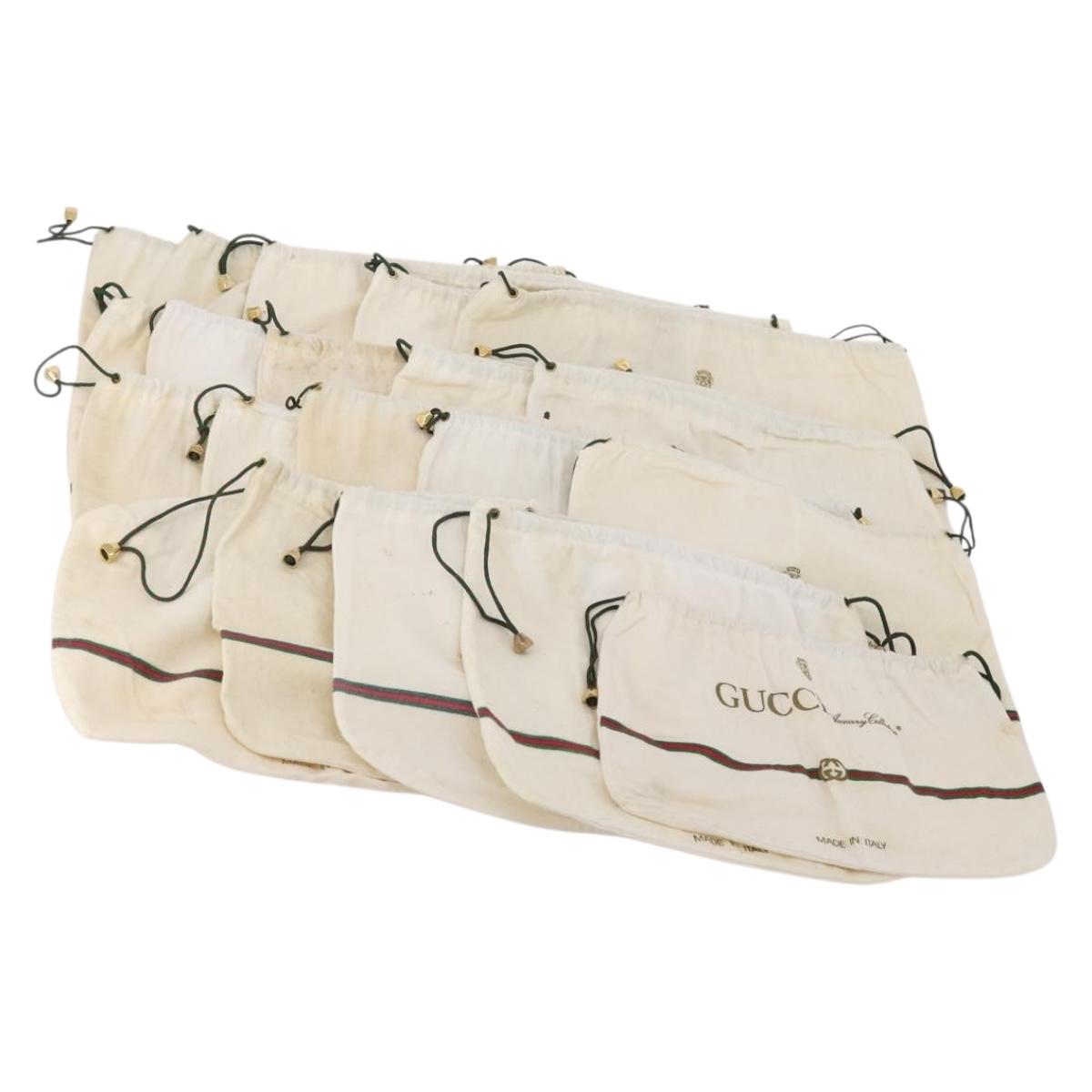GUCCI Dust Bag Cotton 30 Sheets Set White Auth 173148 | Brand