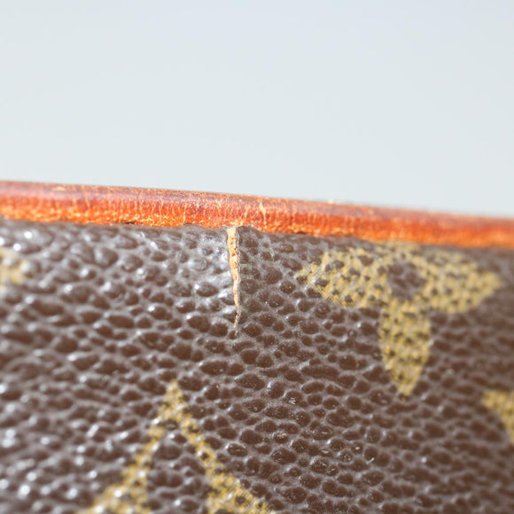 LOUIS VUITTON Monogram Compiegne 28 Clutch Bag M51845 LV Auth 70477