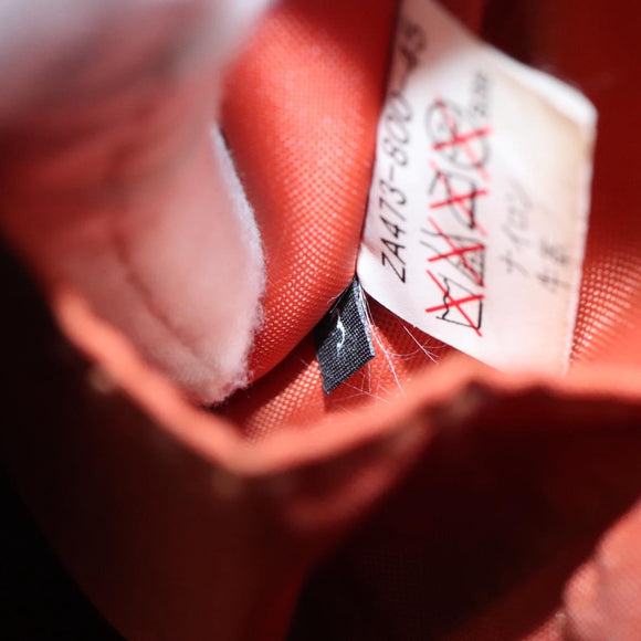 BURBERRY Nova Check Blue Label Shoulder Bag Nylon Pink Silver Auth ac3585