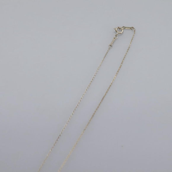 TIFFANY&Co. Mini Open Heart Necklace Ag925 Silver Auth am7909