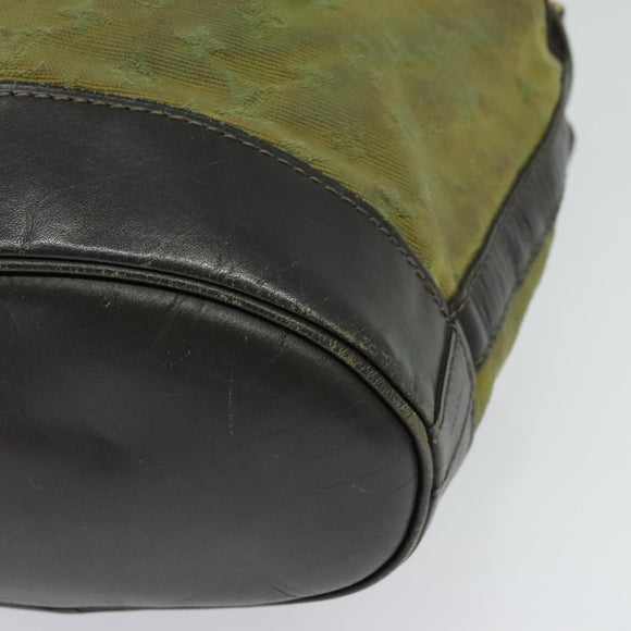 LOUIS VUITTON Monogram Mini Noelie Tote Bag TST khaki M92688 LV Auth BA3096