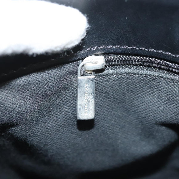 BURBERRY Nova Check Hand Bag PVC Beige Auth BA3108