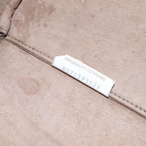 BOTTEGA VENETA Micro Butterfly Tote Bag Leather White Auth bs20055