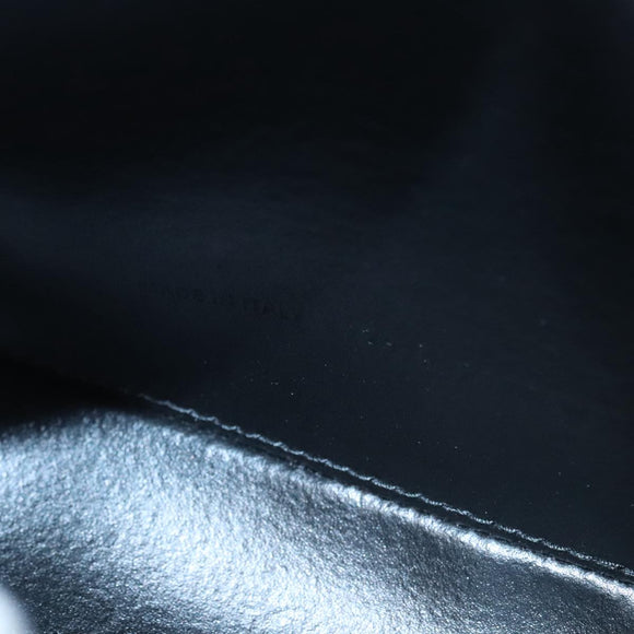 BALENCIAGA Camera bag Every day Shoulder Bag Leather Silver 552372 Auth bs20585