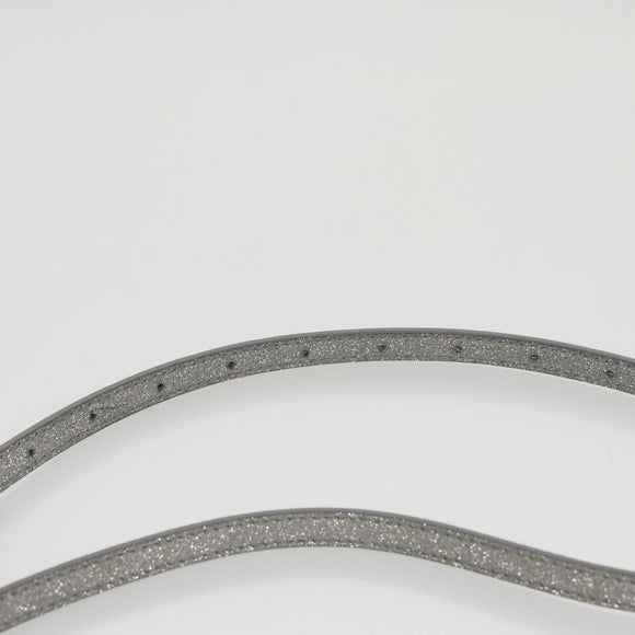 BALENCIAGA Camera bag Every day Shoulder Bag Leather Silver 552372 Auth bs20585