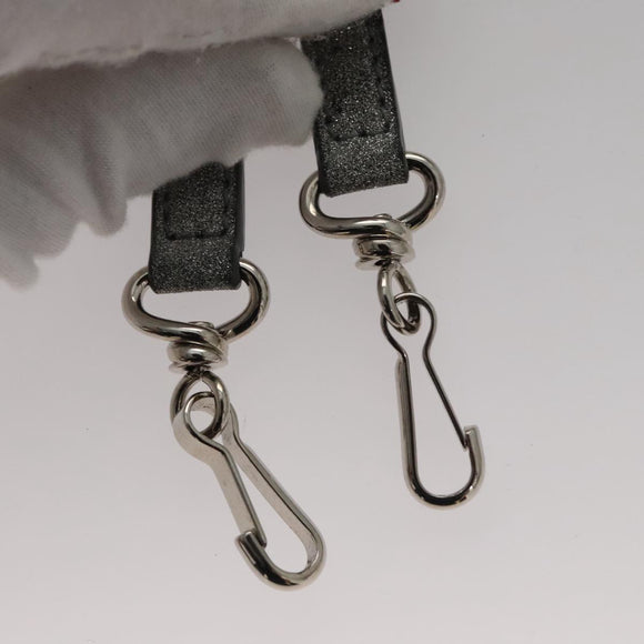 BALENCIAGA Everyday XXS Hand Bag Leather 2way Silver Auth bs21056