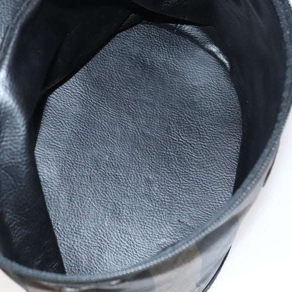 FENDI Pecan Canvas Zucca Canvas Bag Suede 4Set Pink Brown black Auth bs23233