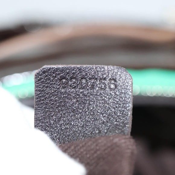 Chloe Hand Bag Enamel Brown Auth bs26736