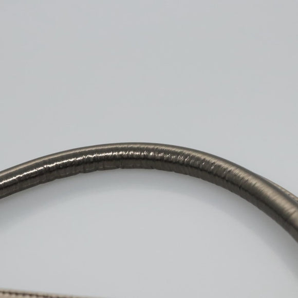 BURBERRY Nova Check Shoulder Bag Nylon Gray Auth EC594