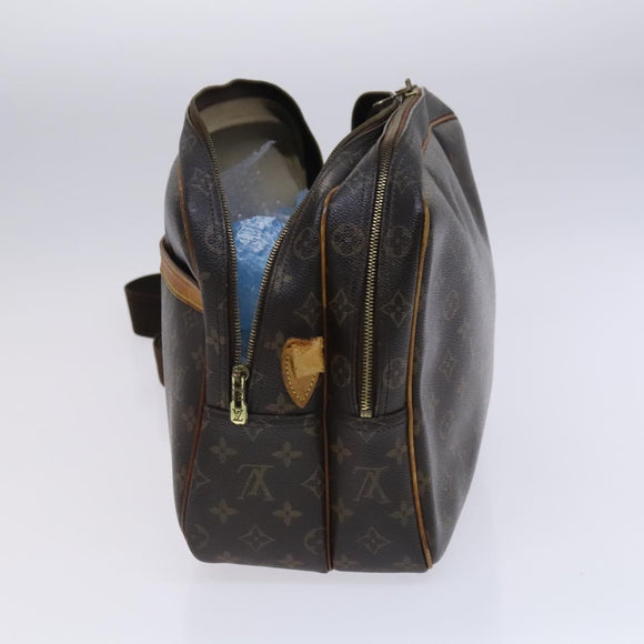 LOUIS VUITTON Monogram Reporter GM Shoulder Bag M45252 LV Auth EC984