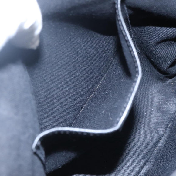 CELINE C Macadam Canvas Hand Bag Black Auth ep7965