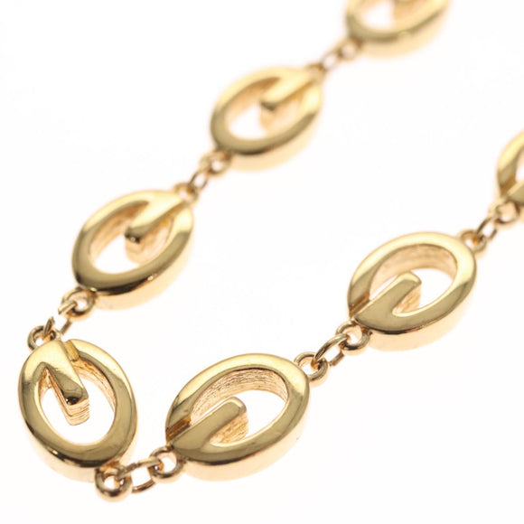 Gianni Versace Necklace metal Gold Auth FF4485