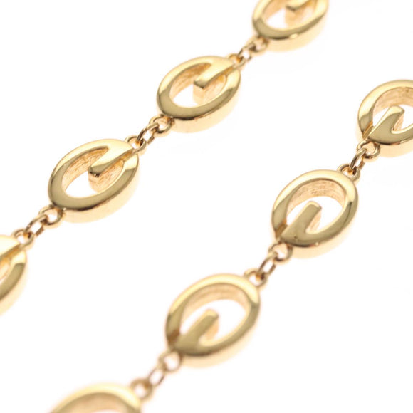 Gianni Versace Necklace metal Gold Auth FF4485