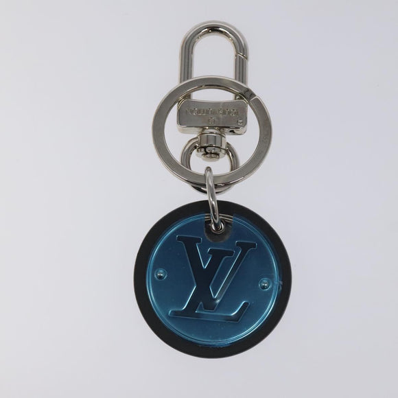 LOUIS VUITTON LV Circle Key Holder metal Silver M67362 LV Auth JB061