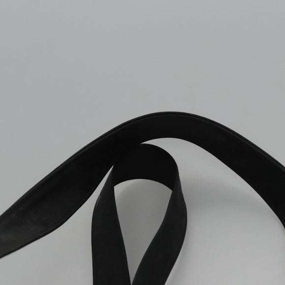 MCM Vicetos Logogram Shoulder Bag PVC Black Auth SW023