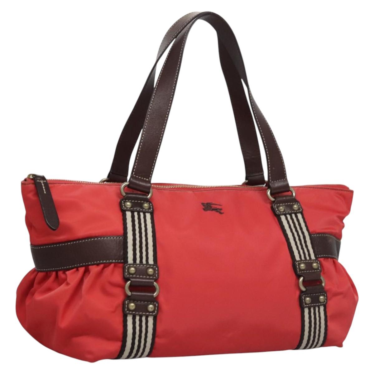 BURBERRY BLUE LABEL バッグ Auth BURBERRY BLUE LABEL Japan Large Tote Bag Nova Check Bow Black