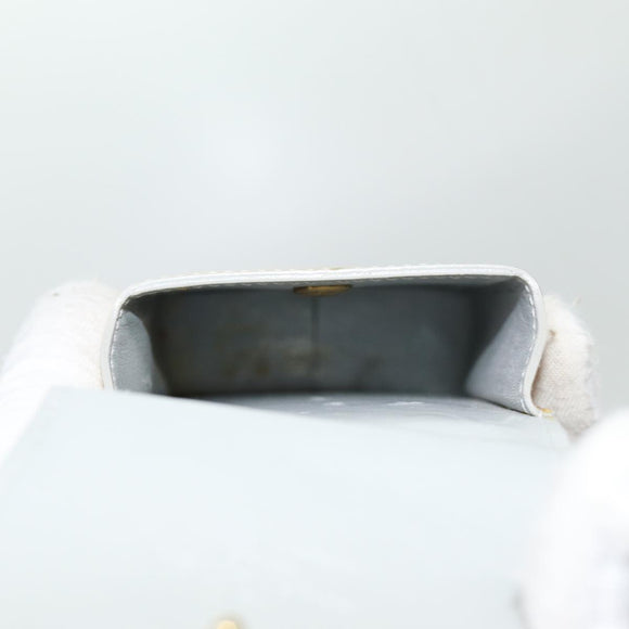 LOUIS VUITTON Monogram Vernis Green Cigarette Case Gris M91050 LV Auth yk11583