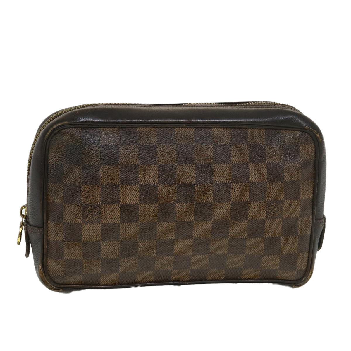 Lv discount damier clutch