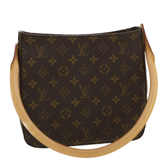 LOUIS VUITTON Monogram Looping MM Shoulder Bag M51146 LV Auth ar8271