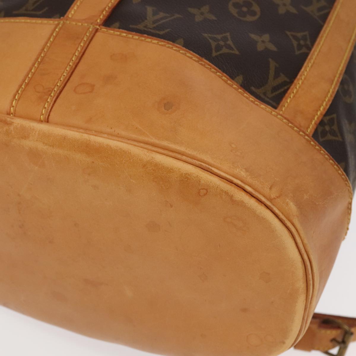 LOUIS VUITTON Monogram Randonnee GM Shoulder Bag M42244 LV Auth 100002