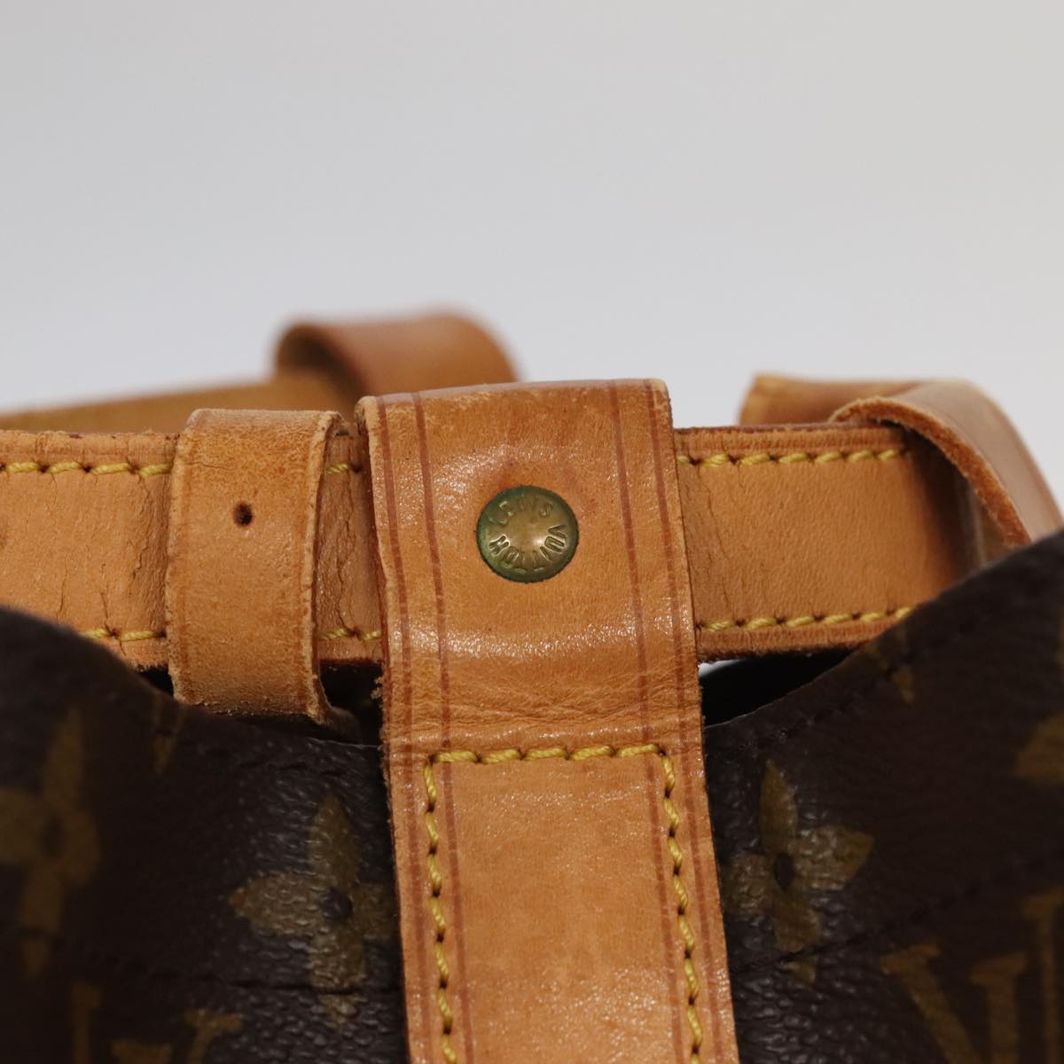 LOUIS VUITTON Monogram Randonnee GM Shoulder Bag M42244 LV Auth 100002