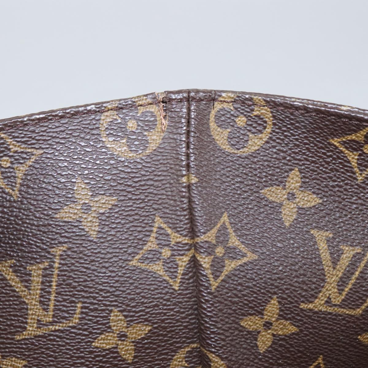 LOUIS VUITTON Monogram Sac Shopping Tote Bag M51108 LV Auth 100003