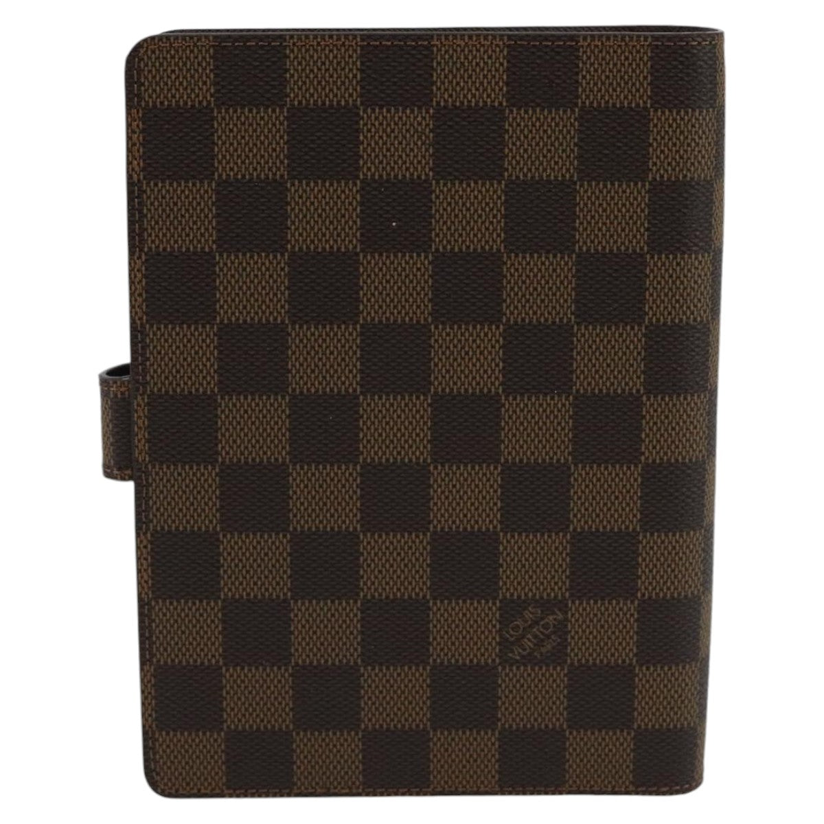 LOUIS VUITTON Damier Ebene Agenda MM Day Planner Cover R20240 LV Auth 100007 - 0