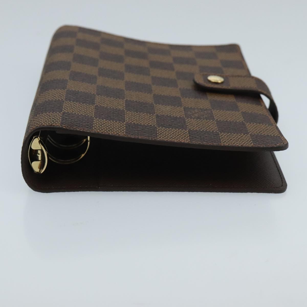 LOUIS VUITTON Damier Ebene Agenda MM Day Planner Cover R20240 LV Auth 100007