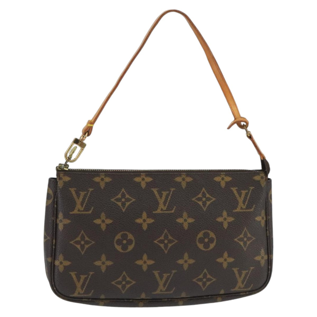 LOUIS VUITTON Monogram Pochette Accessoires Pouch M51980 LV Auth 100008