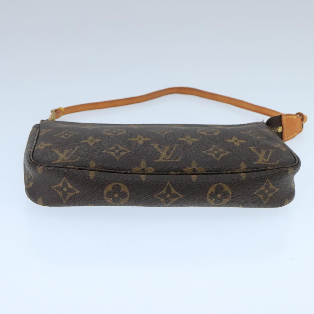 LOUIS VUITTON Monogram Pochette Accessoires Pouch M51980 LV Auth 100008