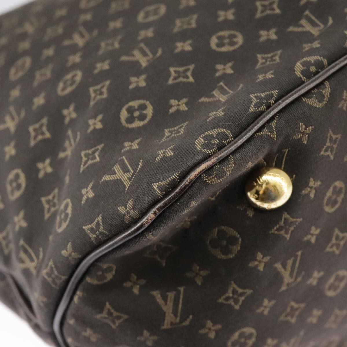 LOUIS VUITTON Monogram Idylle Ballad MM Tote Bag Brown M40570 LV Auth 100013