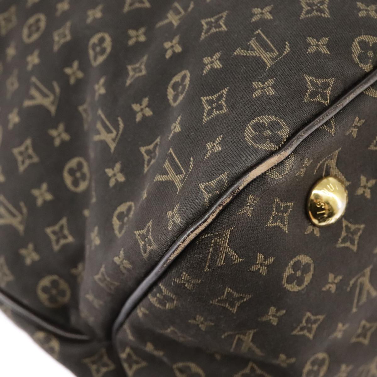 LOUIS VUITTON Monogram Idylle Ballad MM Tote Bag Brown M40570 LV Auth 100013