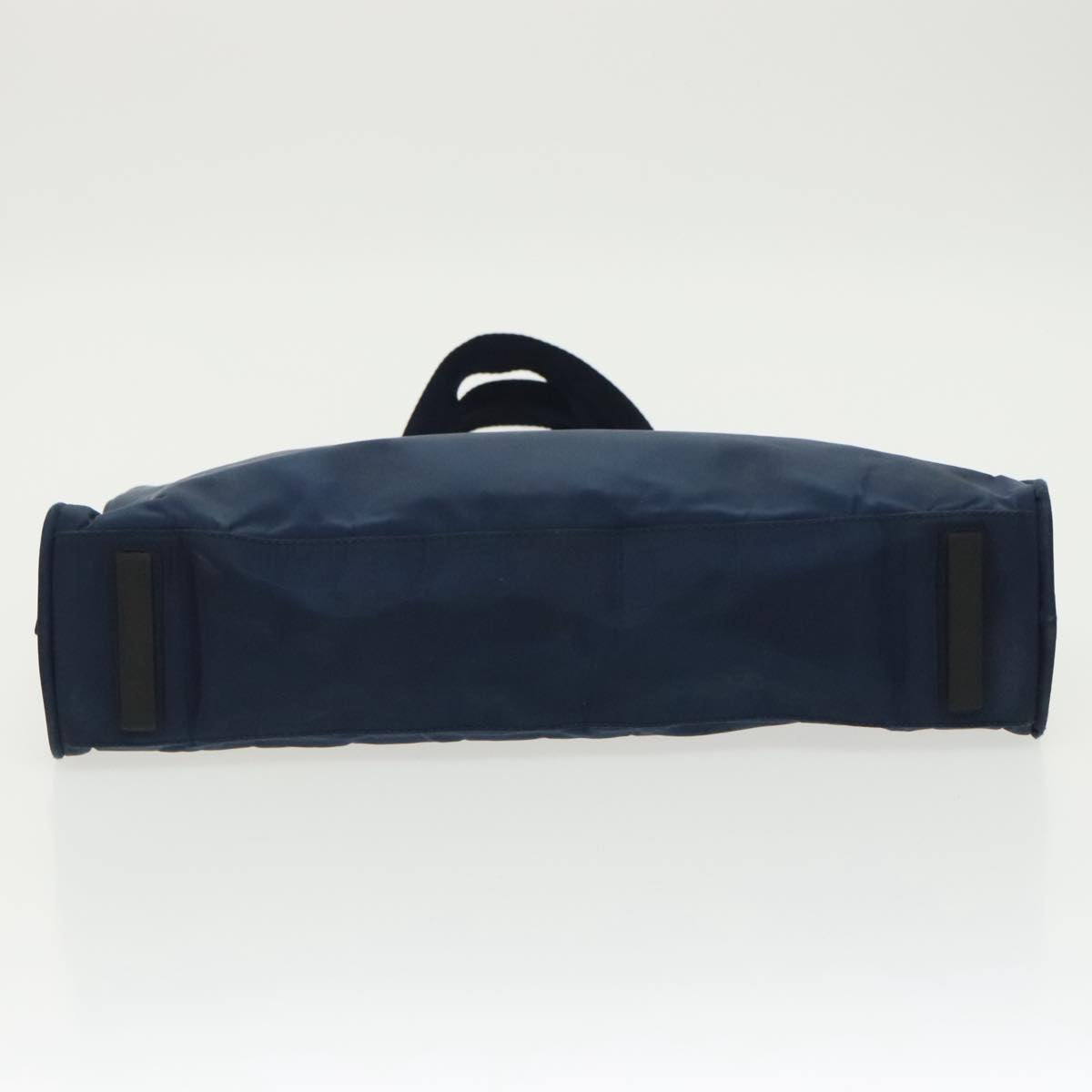 PRADA Hand Bag Nylon Navy Auth 100016