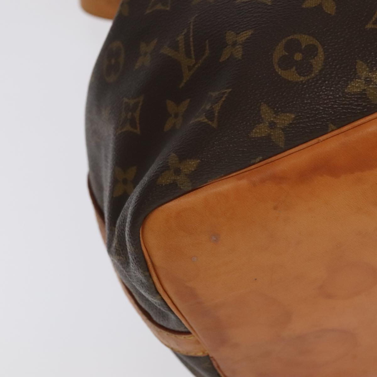 LOUIS VUITTON Monogram Petit Noe Shoulder Bag M42226 LV Auth 100019