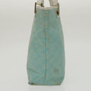GUCCI GG Canvas Hand Bag Light Blue Gold 002 1099 Auth 100023-4