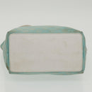 GUCCI GG Canvas Hand Bag Light Blue Gold 002 1099 Auth 100023-5