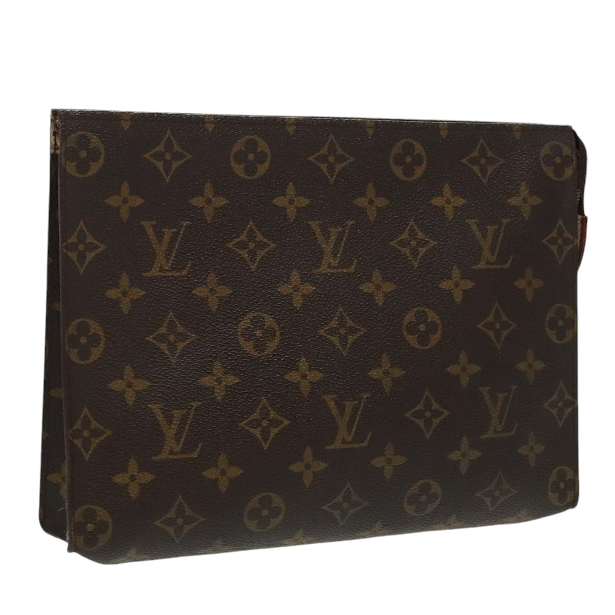 LOUIS VUITTON Monogram Poche Toilette 26 Pouch M47542 LV Auth 100027