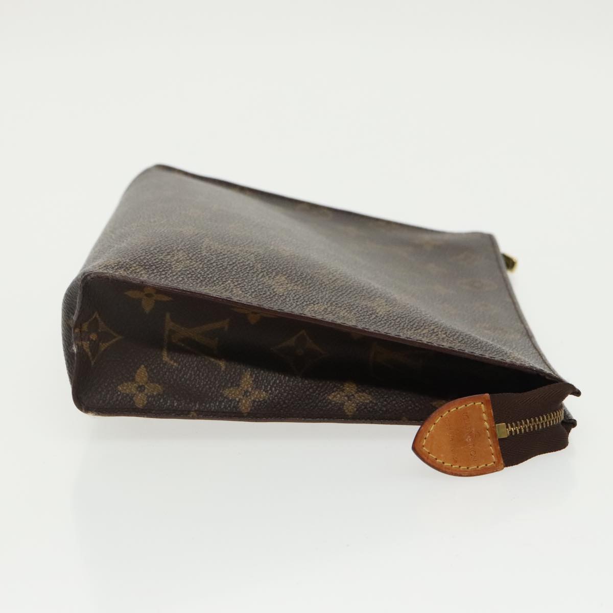 LOUIS VUITTON Monogram Poche Toilette 26 Pouch M47542 LV Auth 100027