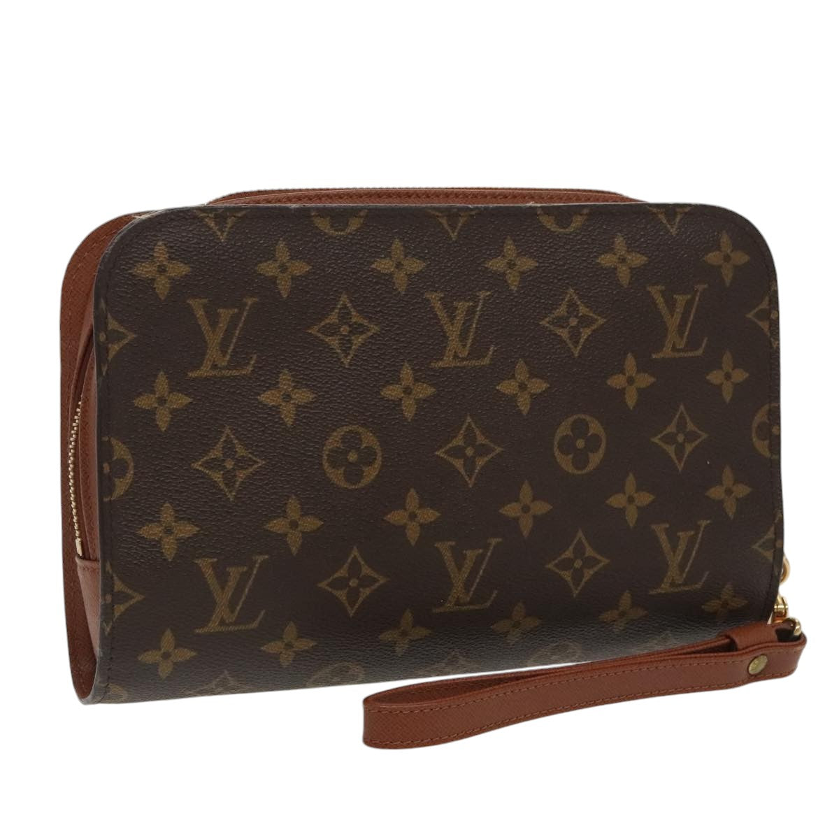 LOUIS VUITTON Monogram Orsay Clutch Bag M51790 LV Auth 100028