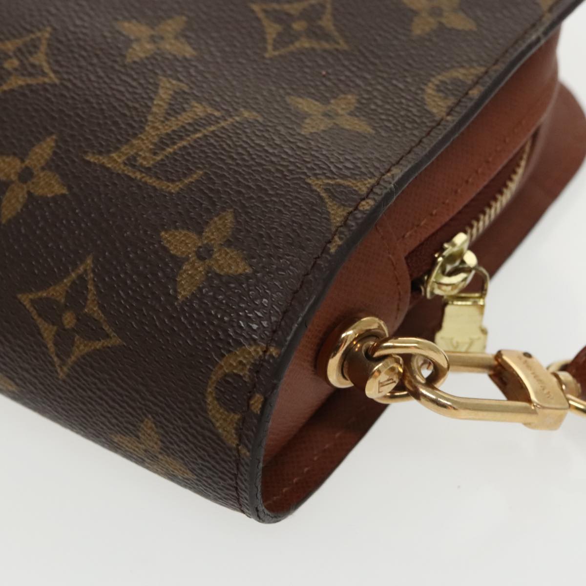 LOUIS VUITTON Monogram Orsay Clutch Bag M51790 LV Auth 100028