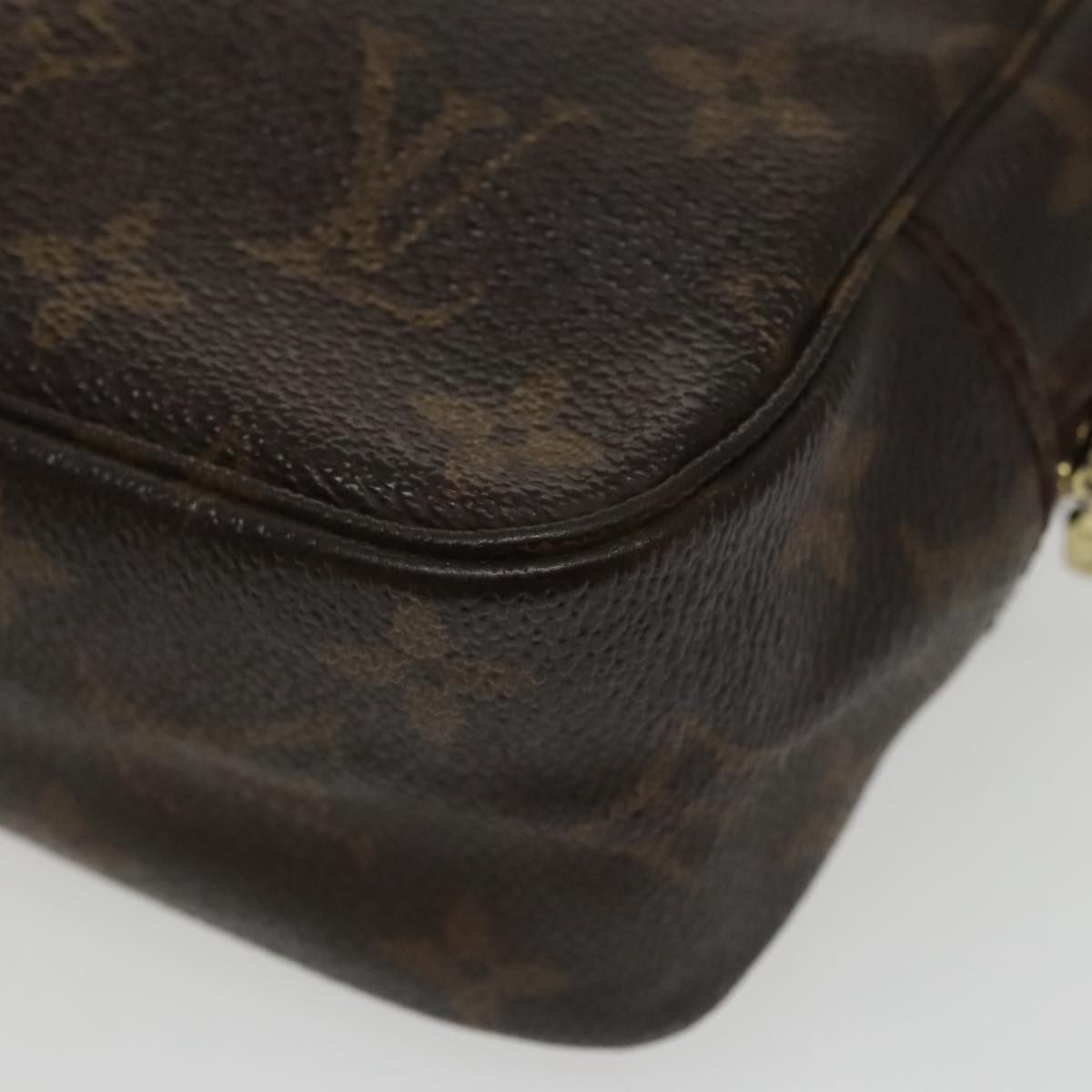 LOUIS VUITTON Monogram Trousse Toilette 23 Clutch Bag M47524 LV Auth 100029