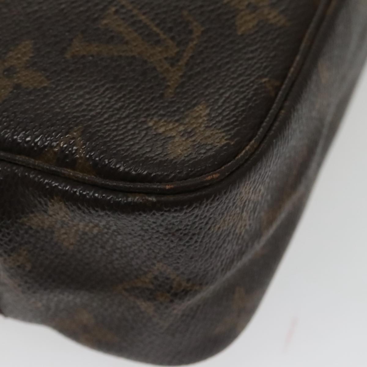 LOUIS VUITTON Monogram Trousse Toilette 23 Clutch Bag M47524 LV Auth 100029